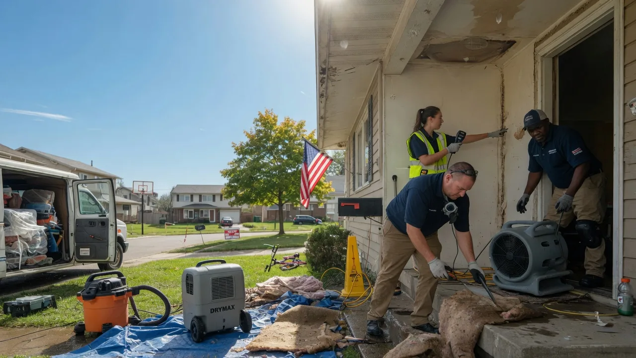 Water Damage Restoration in Houston, DE near me
